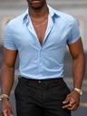 Men Short Sleeve Shirt For Summer (Random Cutting Floral Print)