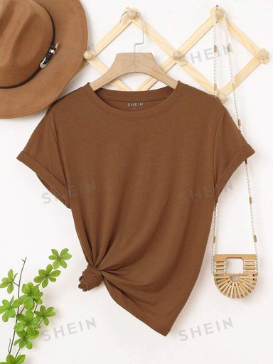 Essnce Solid Batwing Sleeve Tee
