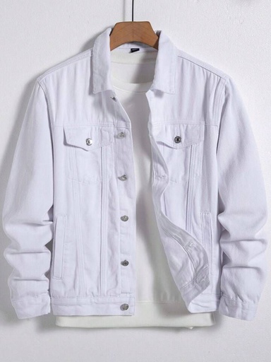 Men's Letter Printed Color Block Overized Varsity Jacket Without Hoodie